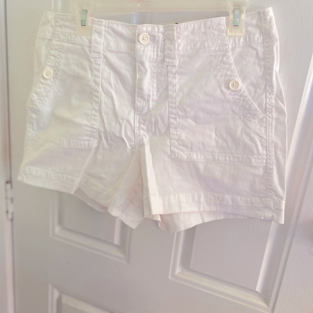 White Denim Faded Glory size 12 Shorts
